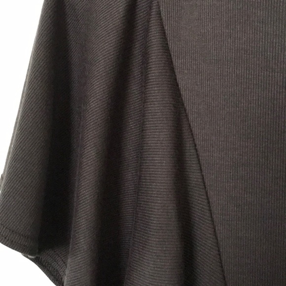 Dark Grey Ruffled Dress - Picture 5 of 5